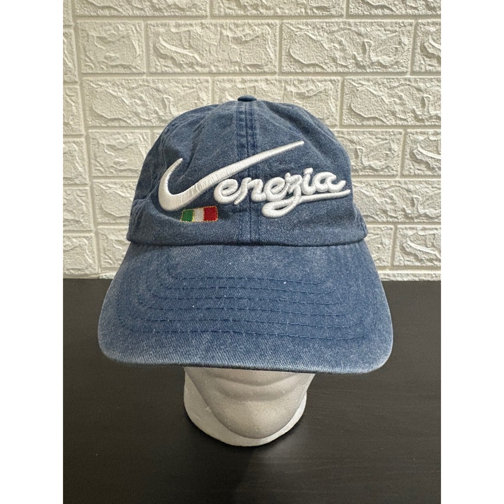 Venezia Cap Hat Blue Denim Italian‎ Flag  Adjustable Men's